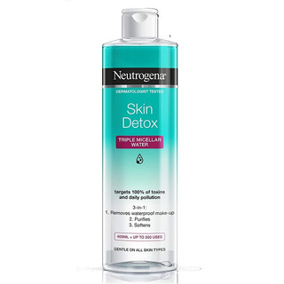میسلار واتر نوتروژینا مدل Skin detox حجم 400 میلی لیتر
