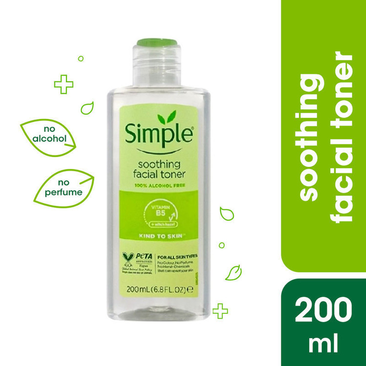 تونر انواع پوست Kind To Skin سیمپل 200ml