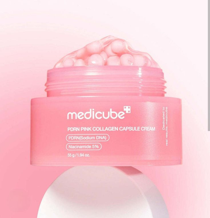 کرم کپسولی کلاژن PDRN PINK مدی کیوب